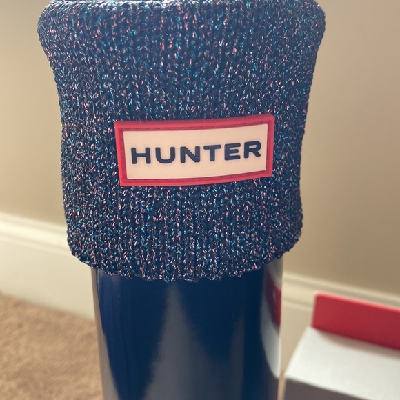 Hunter women’s tall glossy boots - Picture 6 of 8